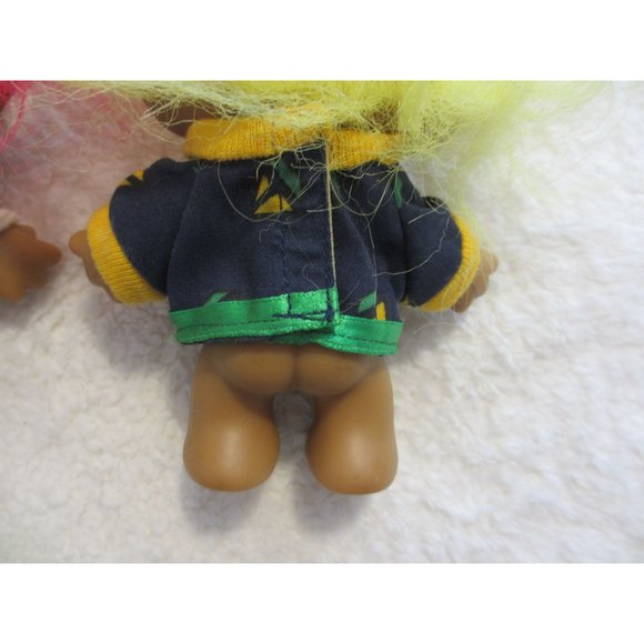 LOT OF 3 PARTIALLY DRESSED TROLL DOLLS BY ACE NOVELTY COMPANY - Picture 9 of 12